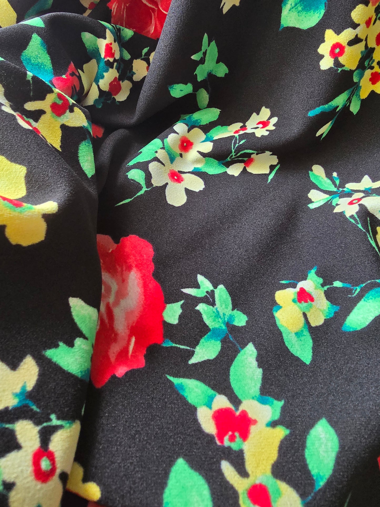 Floral Midi Skirt