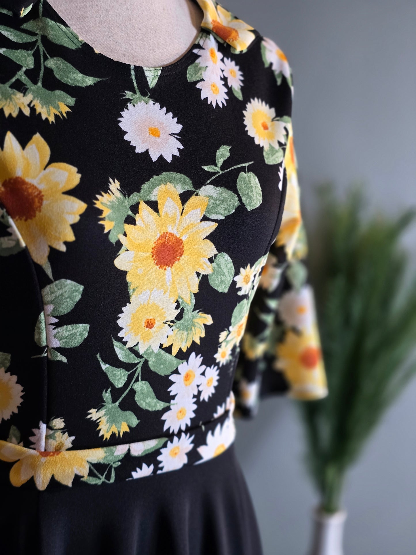 Alma Sunflower Dress