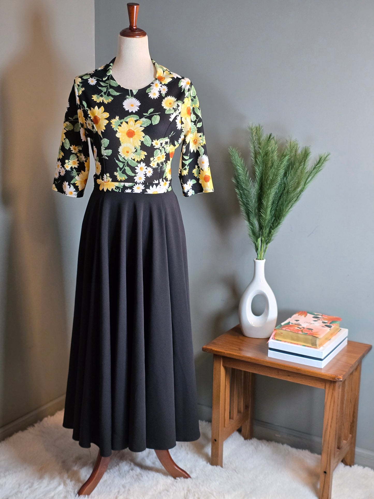 Alma Sunflower Dress