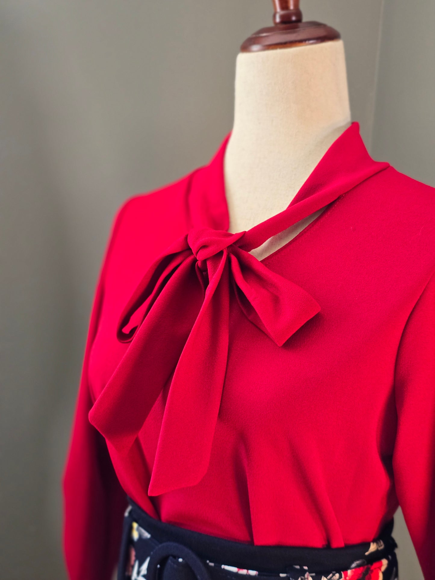 Red Bow Top