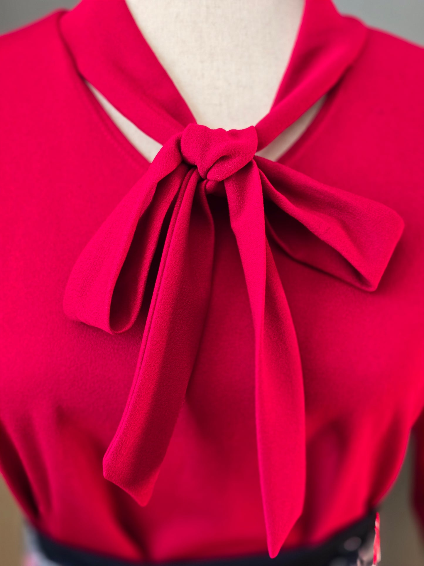 Red Bow Top