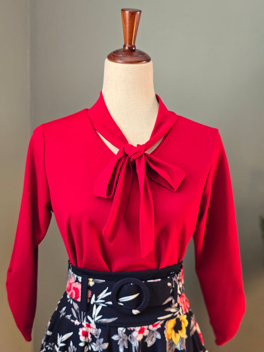 Red Bow Top